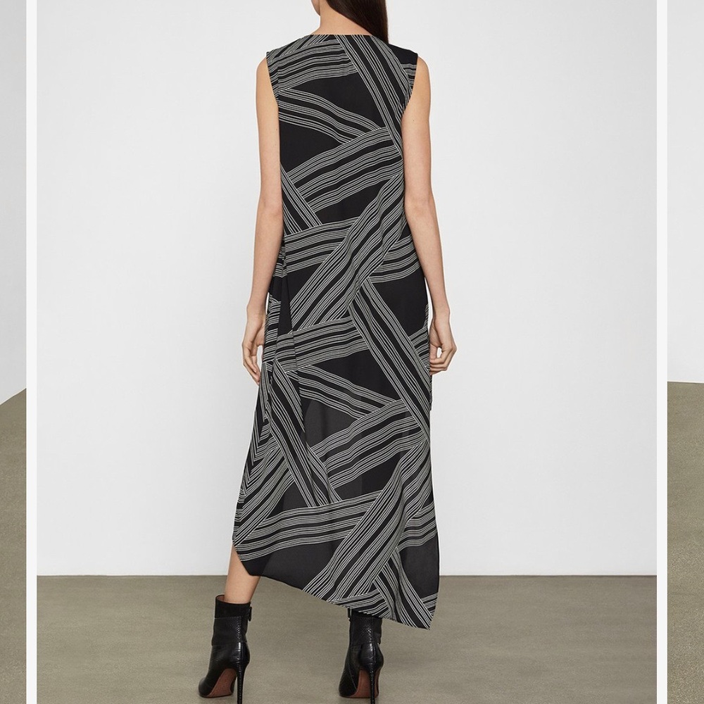 BCBGMAXAZRIA Womens Geometric Hi-Low dress /Tunic - Picture 4 of 12